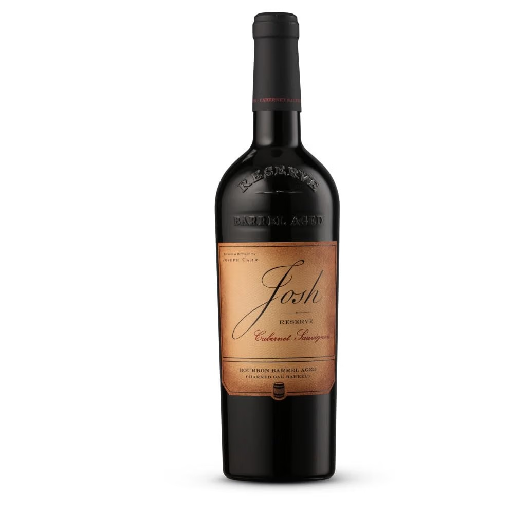 Bottle of Josh Cellars Reserve Bourbon Barrel Aged Cabernet Sauvignon