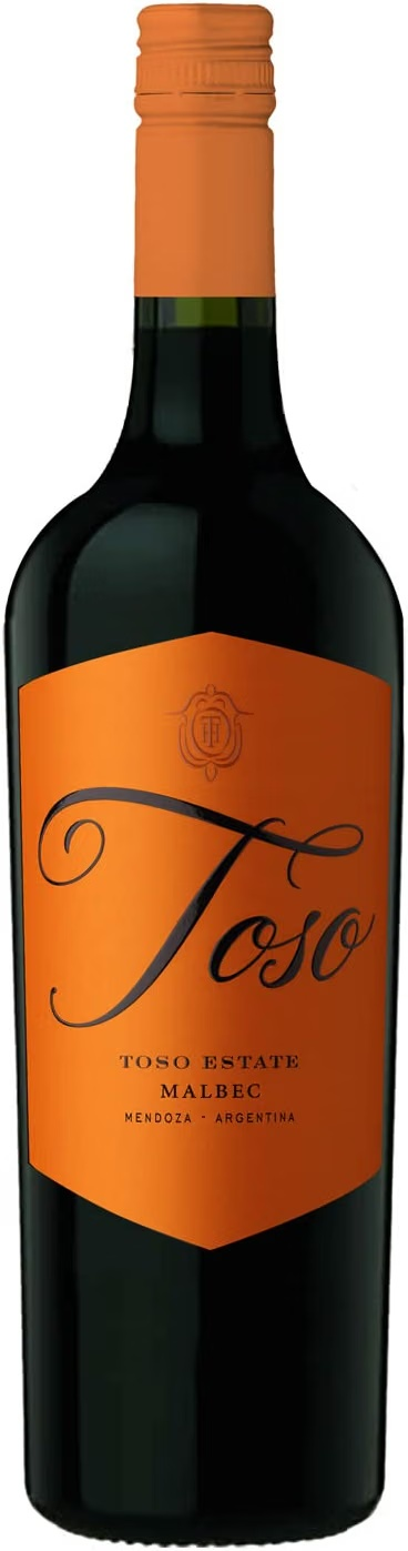 Bottle of Pascual Toso Estate Malbec from Mendoza