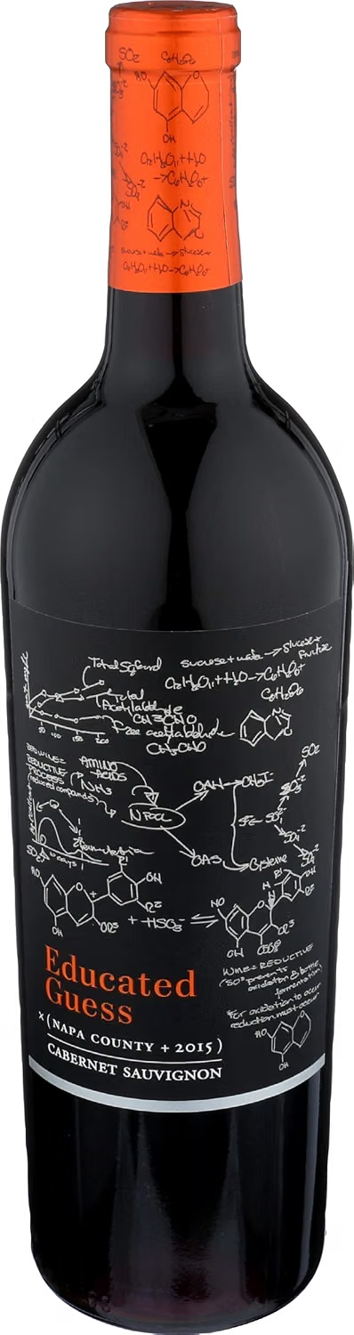 Bottle of Educated Guess Cabernet Sauvignon