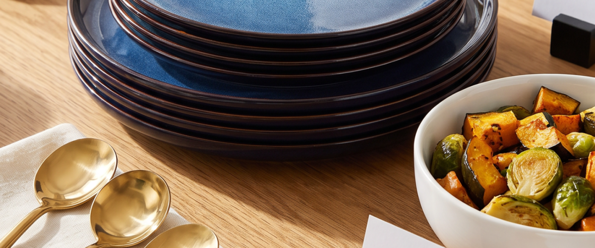 AI image 7 for LERATIO Ceramic Dinner Plates Set